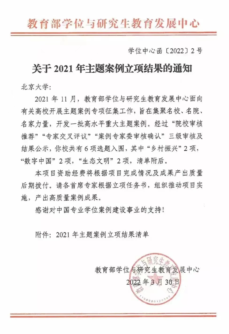 UG环球三项案例获教育部学位中心2021年主题案例专项征集立项